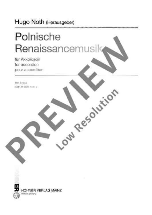 Polish Renaissance Music