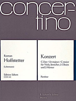 Concerto C Major - Score
