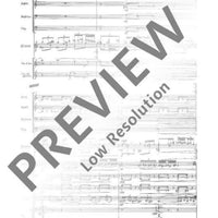 Ode an eine Äolsharfe - Full Score