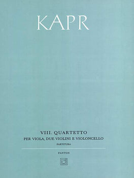 String Quartet No. 8 - Score and Parts