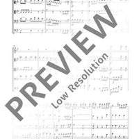 String Quintet G minor - Score and Parts