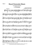 Royal Fireworks Music - Violin 2