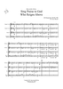 Sing Praise To God Who Reigns Above - Score