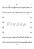 Hallelujah - from "Messiah", HWV 56 (introducing the Chorale "Ein' feste Burg") - Oboe 1