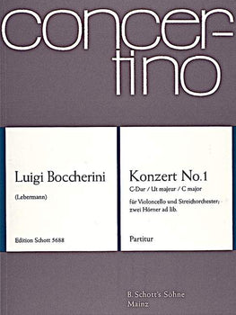 Concerto No. 1 C Major - Score