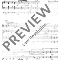 Schönster Schatz, leb wohl - Score