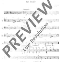 Der Struwwelpeter - Violin I