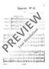 String Quartet Bb major - Full Score