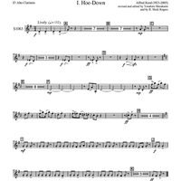 Five Dances for Five Clarinets - Eb Alto Clarinets