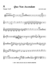 Quo Non Ascendam - Bb Trumpet 3