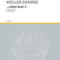 ...called dusk II - Score and Parts