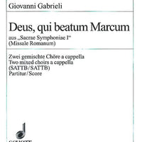 Sacrae Symphoniae I - Choral Score