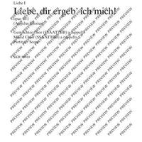 Liebe - Choral Score