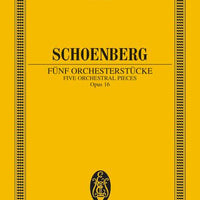 5 Orchestral Pieces - Full Score