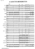 Sanctus/Benedictus from Messa solenne - Full Score