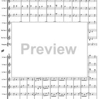 Allegro vivace -  from concerto N°3 for piano - Score