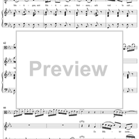 "Ergiesse dich reichlich, du göttliche Quelle", Aria, No. 3 from Cantata No. 5: "Wo soll ich fliehen hin?" - Piano Score