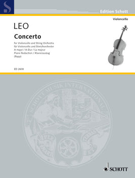 Concerto A Major - Piano Score With Solo Part