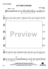 Autumn Fanfare - Alto Saxophone