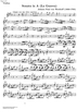 Sonata A Major La Guerra - Violin