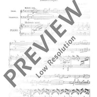 Four Pieces as a trio - Set of Parts