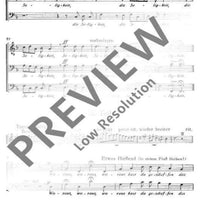 Alles ist Liebe - Choral Score