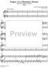 Fugue on a Russian Theme, Op. 34, No. 6 (from Six Children's Pieces)