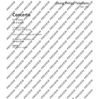 Concerto in G Major - Score and Parts
