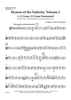 Hymns of the Nativity: Vol. 2 for 2 Violins and Piano - Optional Viola (for Violin 2)