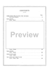 Contents and Directions - Bonus Material