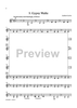 Six Waltzes for String Trio - Violin 2 (for Viola)