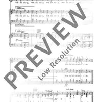 I'm Seventeen Come Sunday - Choral Score