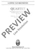 String Quartet D major - Full Score