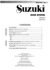 Suzuki Bass School, Volume 5 - Bass Part