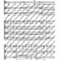 Magic and blessing - Choral Score