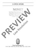 Nonet F major - Full Score