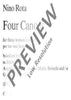 Four Canons - Choral Score
