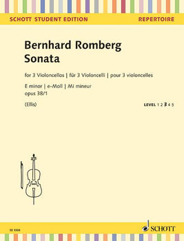 Sonata e minor - Score and Parts