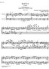Suite  4 F Major BWV 809 - Score