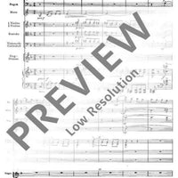 Im grünen Wald - Score