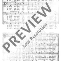 Wanderlied - Choral Score