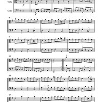 Bourrée - from French Suite 6