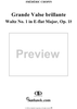 No. 1 in E-flat Major, Op. 18: Grande valse brillante/L'Invitation pour la danse