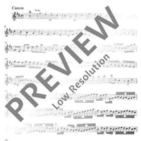 Canon e Gigue - Set of Parts