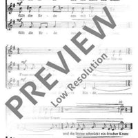 Das Jahr im Wandel - Choral Score