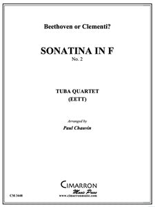 Sonatina in F - Score