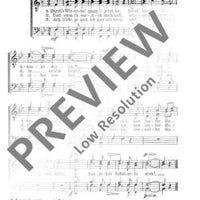 Abschiedsgruß / Untreue - Choral Score