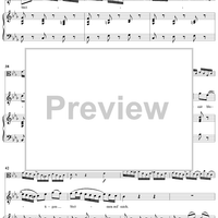 "Ergiesse dich reichlich, du göttliche Quelle", Aria, No. 3 from Cantata No. 5: "Wo soll ich fliehen hin?" - Piano Score