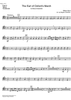 The Earl of Oxford's March - Trombone