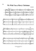 We Wish You a Merry Christmas - Score